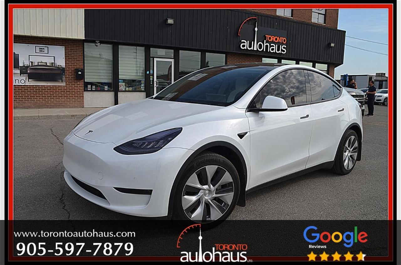 Used 2021 Tesla Model Y STANDARD I WHITE INTERIOR I NO ACCIDENTS for sale in Concord, ON