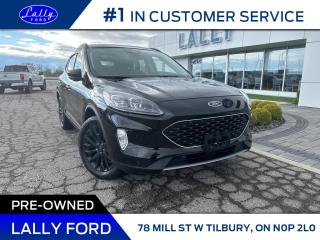 Used 2022 Ford Escape Titanium Hybrid, AWD, Roof, Nav, Only 7407 Km’s! for sale in Tilbury, ON