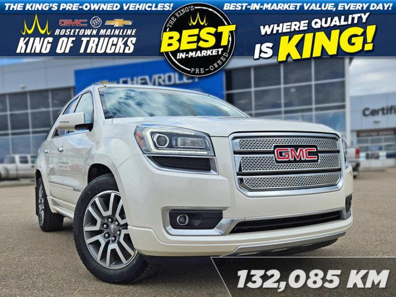 Used 2014 GMC Acadia Denali for sale in Rosetown, SK