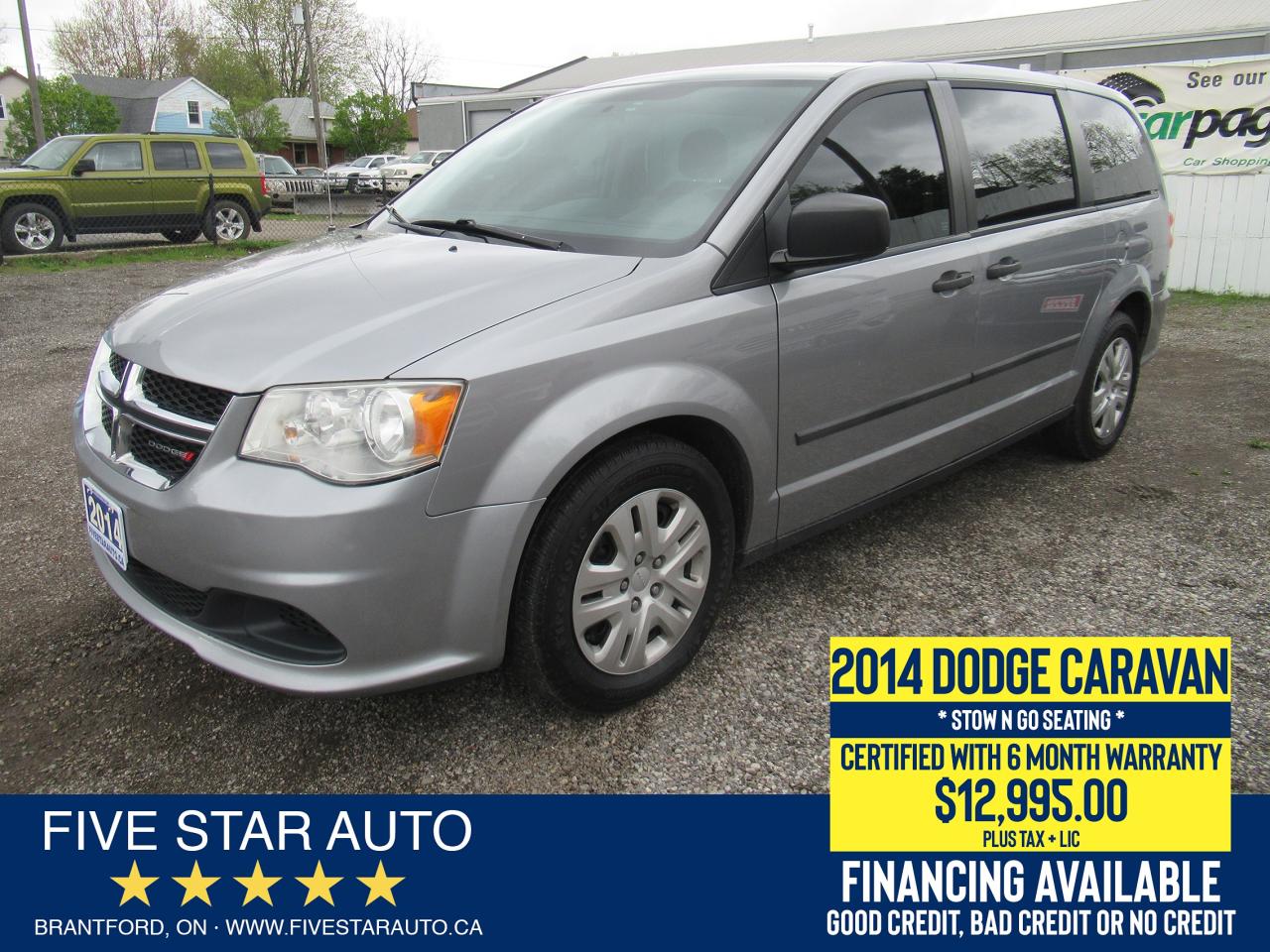 2014 Dodge Grand Caravan SE - Certified w/ 6 Month Warranty - Photo #1