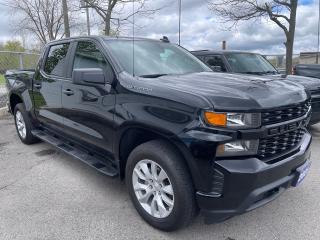 Used 2021 Chevrolet Silverado 1500 Custom, Crew Cab, 4X4, 5.8 Ft Box. for sale in St Catharines, ON