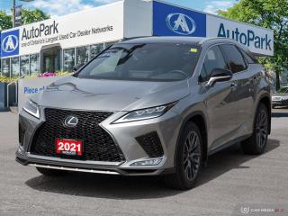 Used 2021 Lexus RX 350 F SPORT 3, PANORAMIC SUNROOF, AWD, NAVIGATION, ONLY 10207 KM for sale in Mississauga, ON