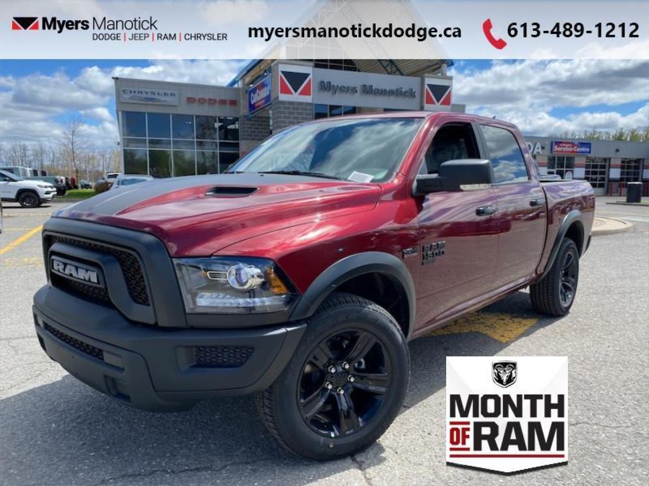 New 2023 RAM 1500 Classic - $208.99 /Wk for sale in Ottawa, ON