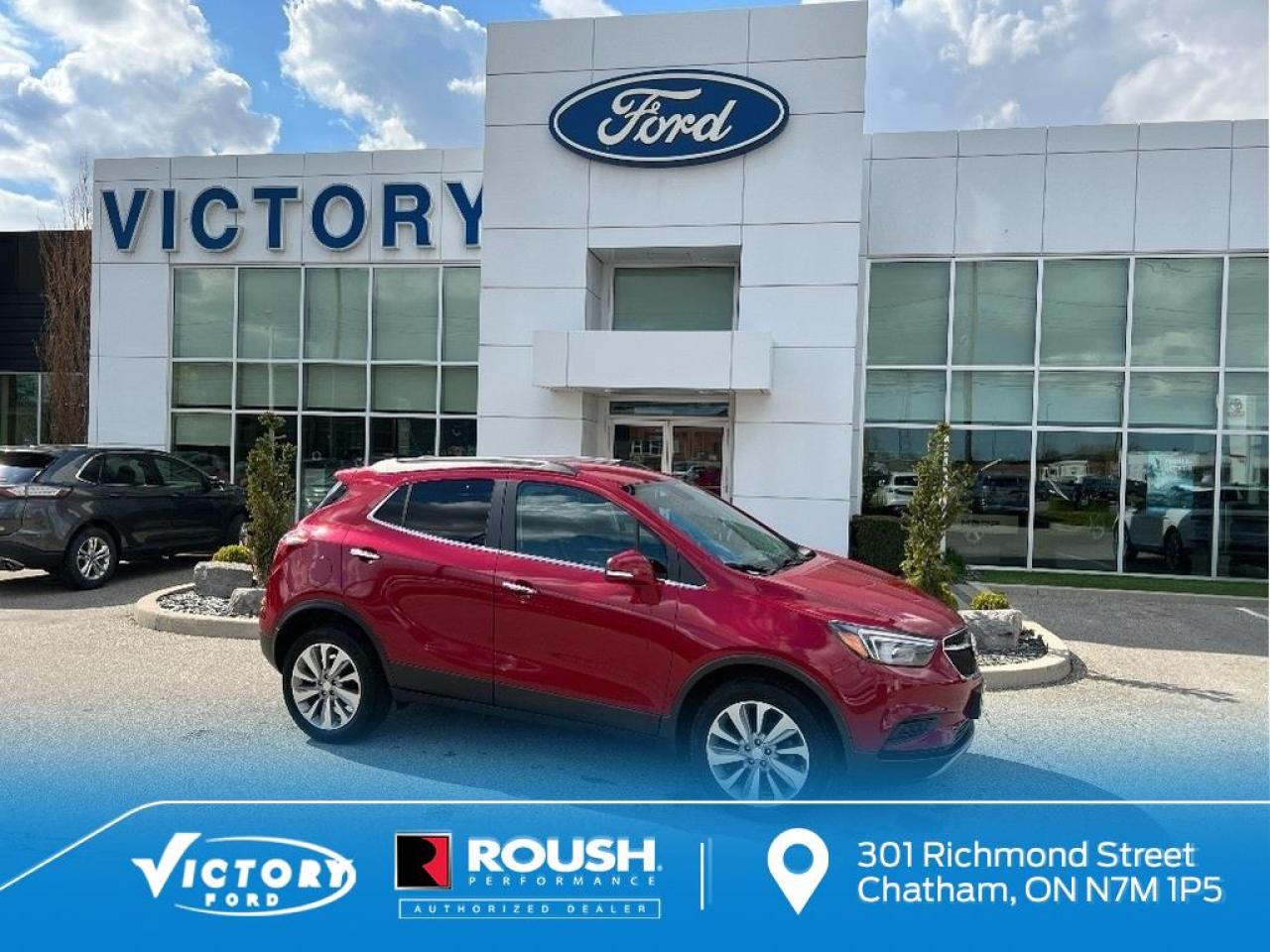Used 2019 Buick Encore Preferred | Leather trimmed interior | Power seats for sale in Chatham, ON