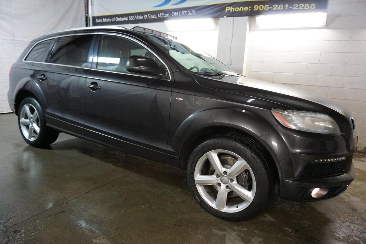 Used 2012 Audi Q7 3.0L S LINE QUATTRO *ACCIDENT FREE* CERTIFIED CAMERA NAV DVD PANO ROOF HEATED SEATS ALLOYS for sale in Milton, ON