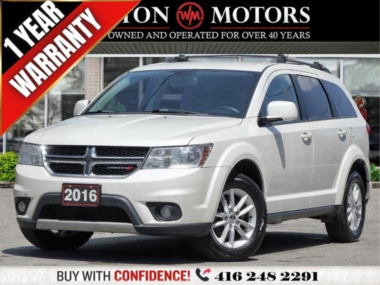 Used 2016 Dodge Journey *7 PASS*REV-CAM*KEYLESS ENTRY*CLEAN CARFAX*NAVI!! for sale in Toronto, ON