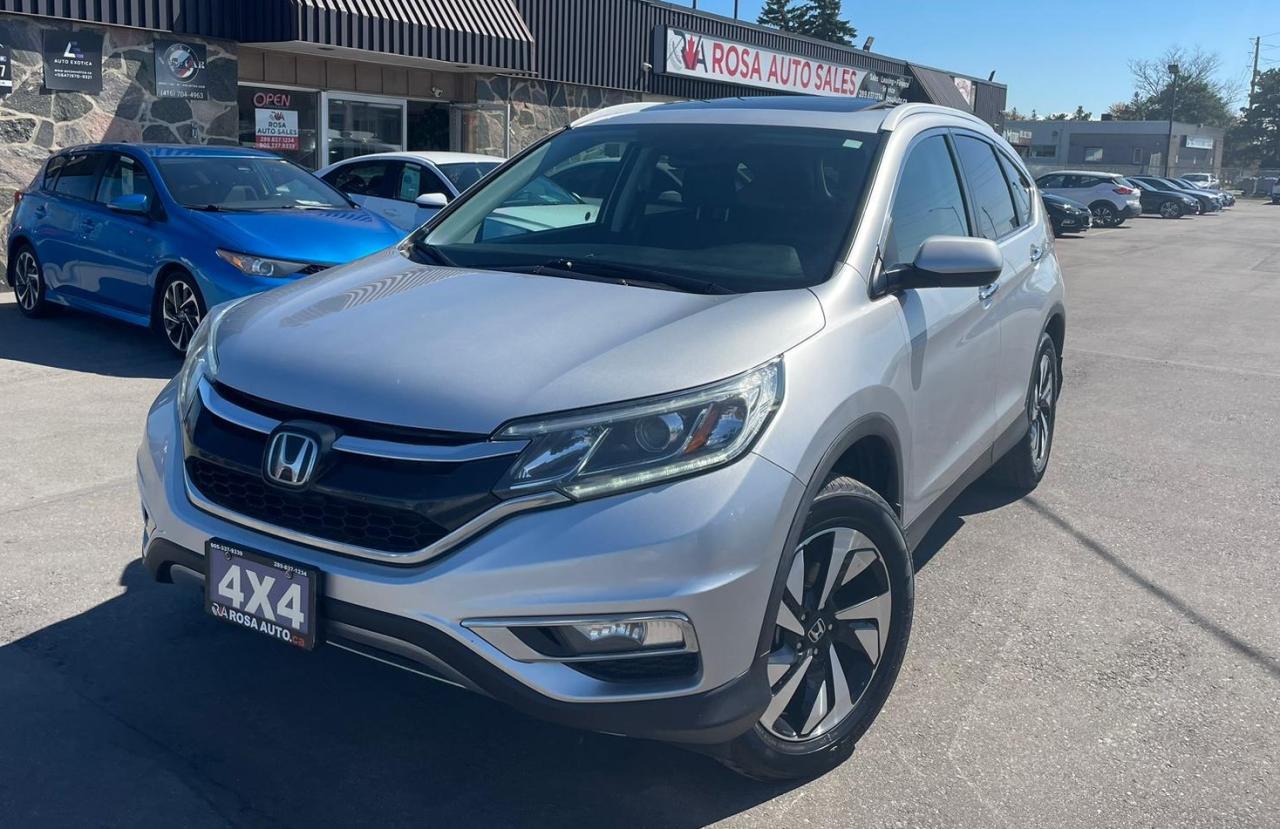2016 Honda CR-V AWD 5dr Touring NAVIGATION LANE KEEP CAMERA  BLUE - Photo #1
