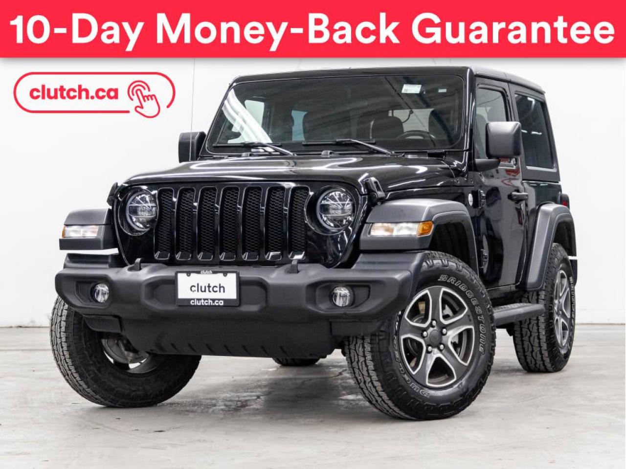 Used 2020 Jeep Wrangler Sport S 4x4 Technology Pkg. w/ Apple CarPlay & Android Auto, Heated Steering Wheel for sale in Toronto, ON