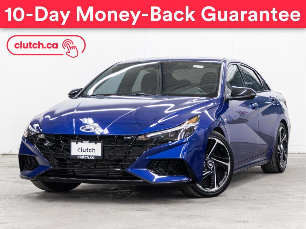 Used 2021 Hyundai Elantra N-Line w/ Apple CarPlay & Android Auto, Cruise Control, Bluetooth for sale in Toronto, ON