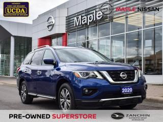 Used 2020 Nissan Pathfinder SV 4X4 Navi Blind Spot R Sonar System Bluetooth for sale in Maple, ON
