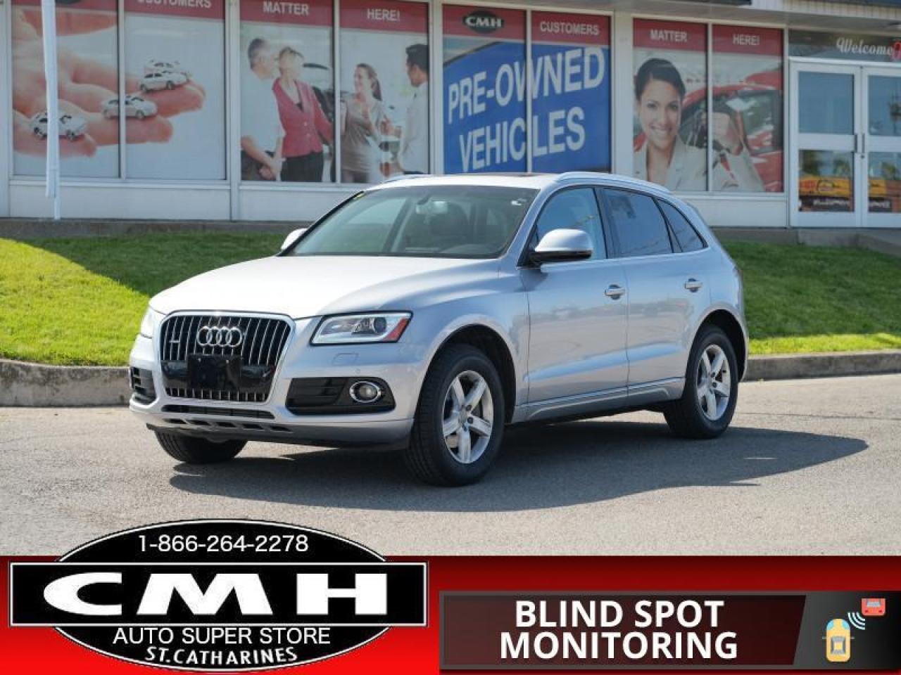 2016 Audi Q5 2.0T quattro Technik  BLINDSPOT ROOF P/GATE