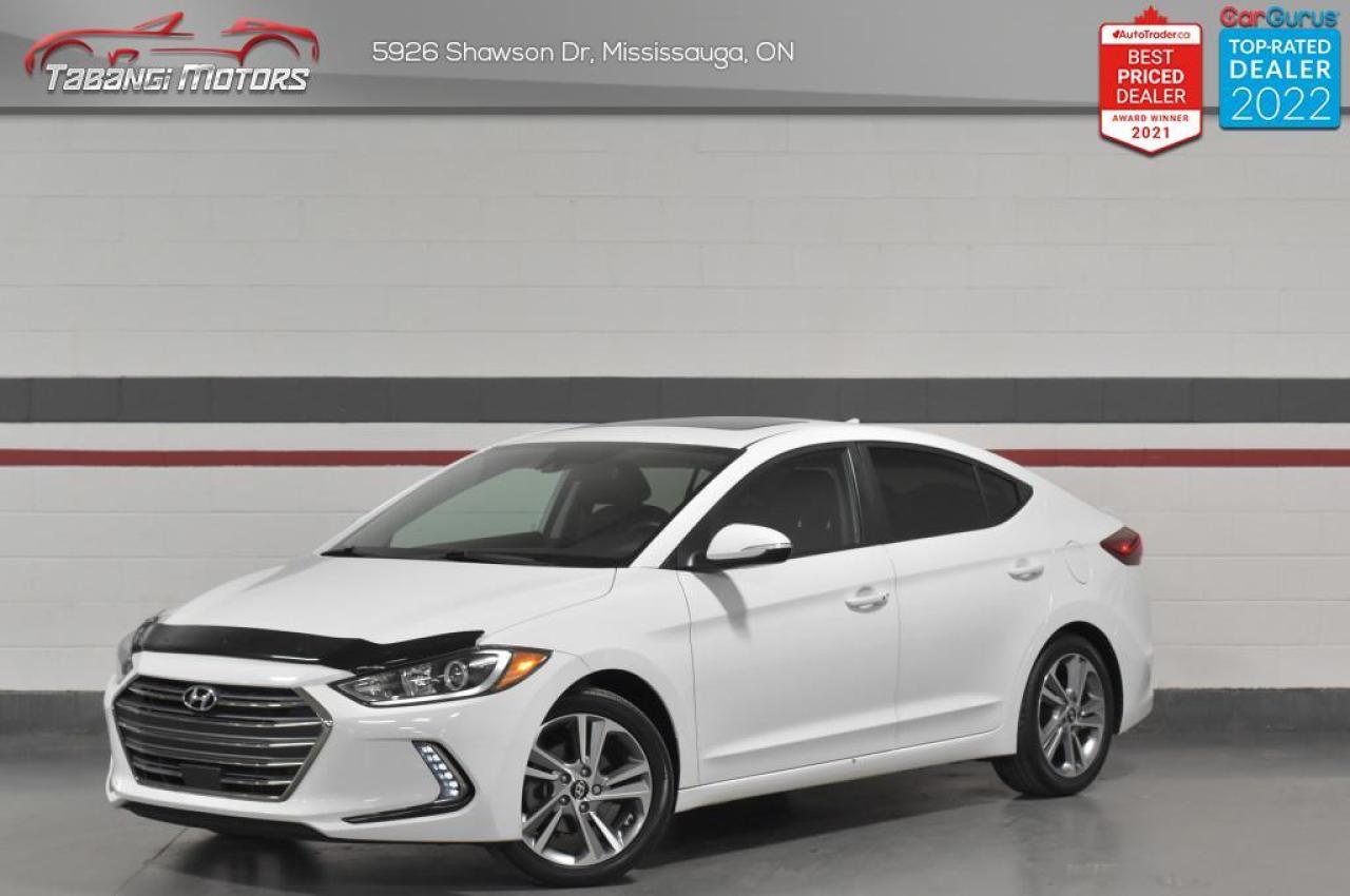 Used 2018 Hyundai Elantra GLS  No Accident Leather Sunroof Carplay Blindspot for sale in Mississauga, ON