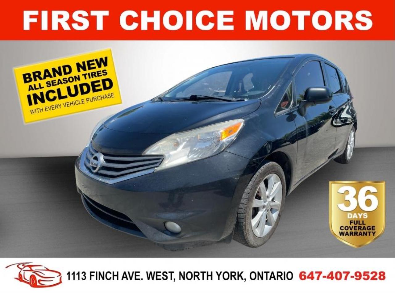 Used 2014 Nissan Versa SL ~AUTOMATIC, FULLY CERTIFIED WITH WARRANTY!!!~ for sale in North York, ON