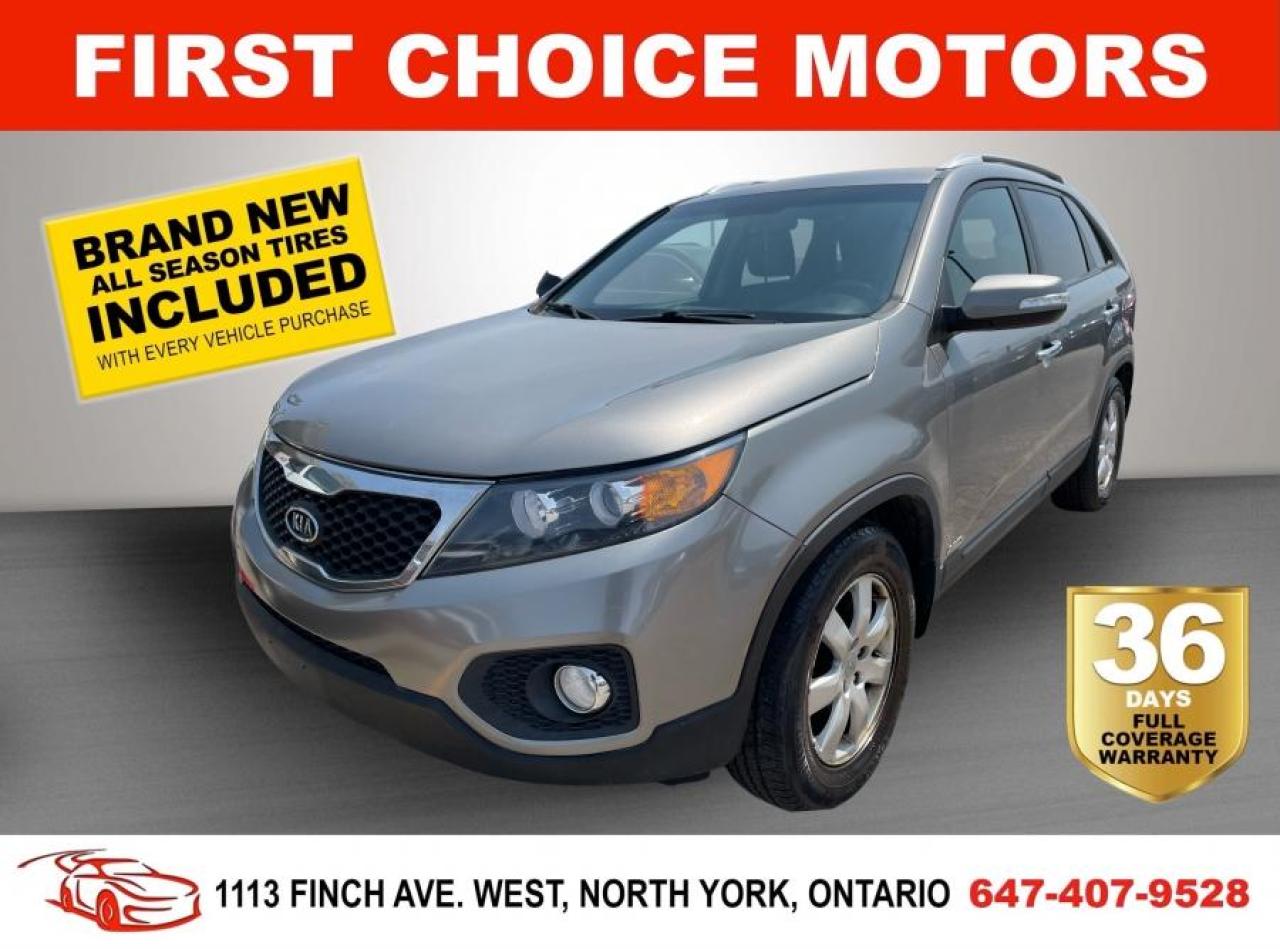 Used 2012 Kia Sorento LX ~AUTOMATIC, FULLY CERTIFIED WITH WARRANTY!!!~ for sale in North York, ON