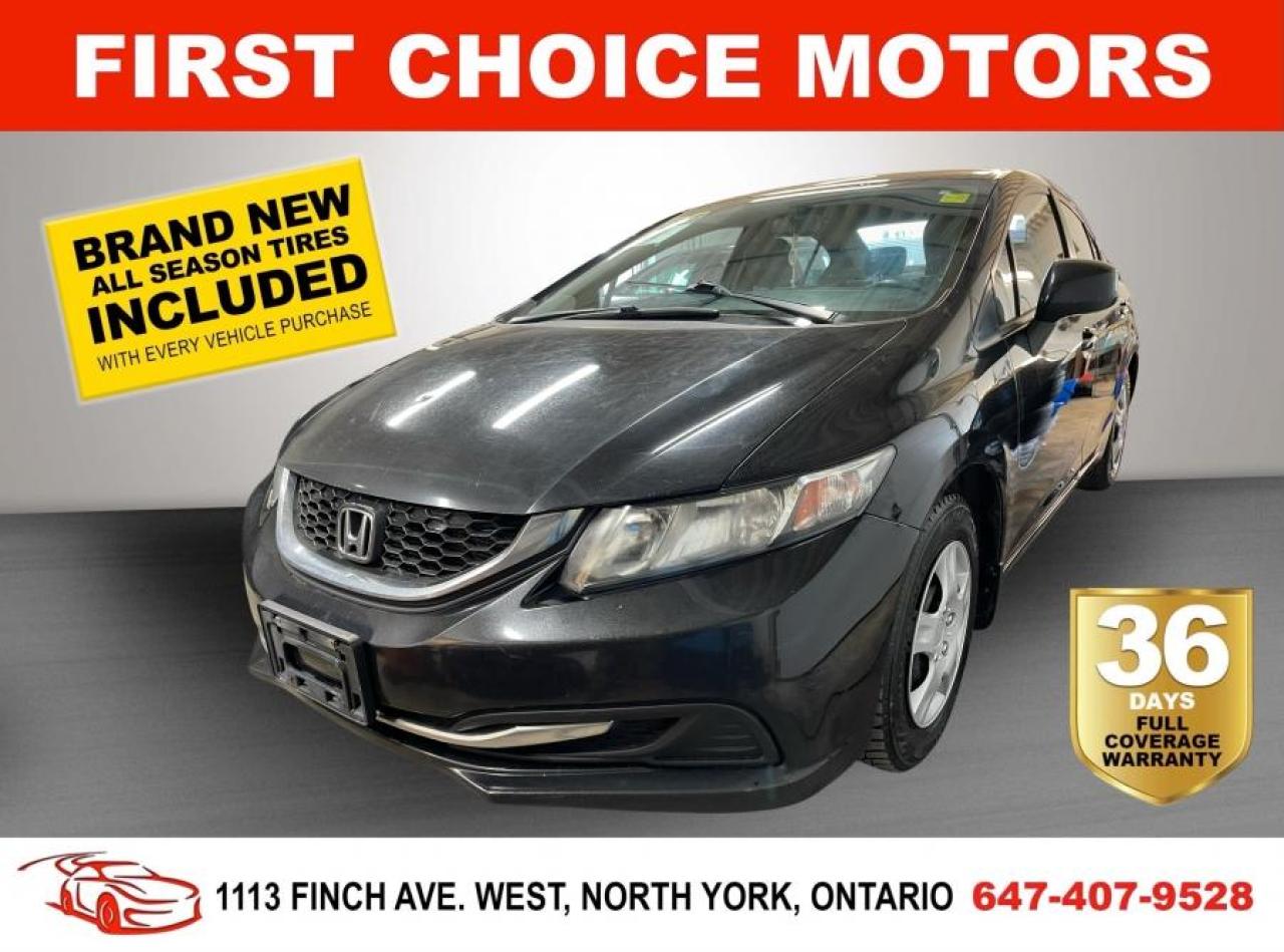 2013 Honda Civic LX ~AUTOMATIC, FULLY CERTIFIED WITH WARRANTY!!!~