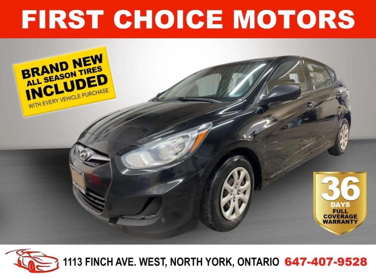 Used 2013 Hyundai Accent GL ~AUTOMATIC, FULLY CERTIFIED WITH WARRANTY!!!~ for sale in North York, ON