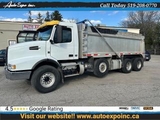 <p>2013 Volvo VHD Dump Truck With Automatic iShift Transmission. <br /><br /></p><p>This vehicle has just been serviced fully.  <br />- 8 brand new drive tires.  $4000 cost. <br />- freshly replaced iShift transmission completed at dealer at $16,000 cost. <br />- brand new dump hoist installed $9,000. <br />- brakes adjusted, truck greased, oil changed. <br />all invoices are available to view.  <br /><br /></p><p>This truck will not dissapoint.  If you are looking for a Tri-Axle dump truck, this the one for you that is ready to make you money today!</p><p>Serious Inquires only! <br /><br />Video Link Attached. Click link to view truck</p><p> </p>