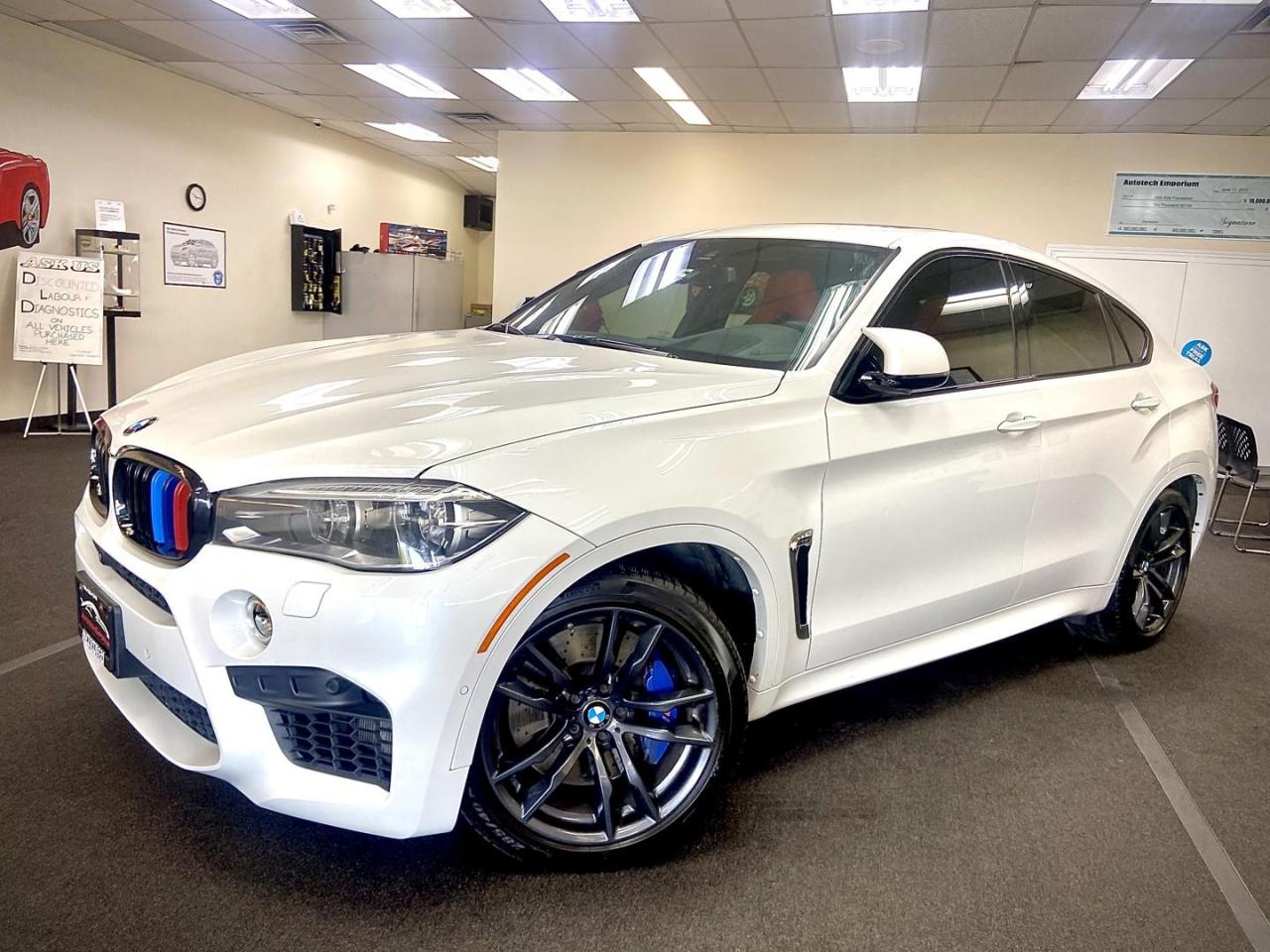 Used 2017 BMW X6 PEARL/NAVIGATION/RED INTERIOR/567HP for sale in Mississauga, ON