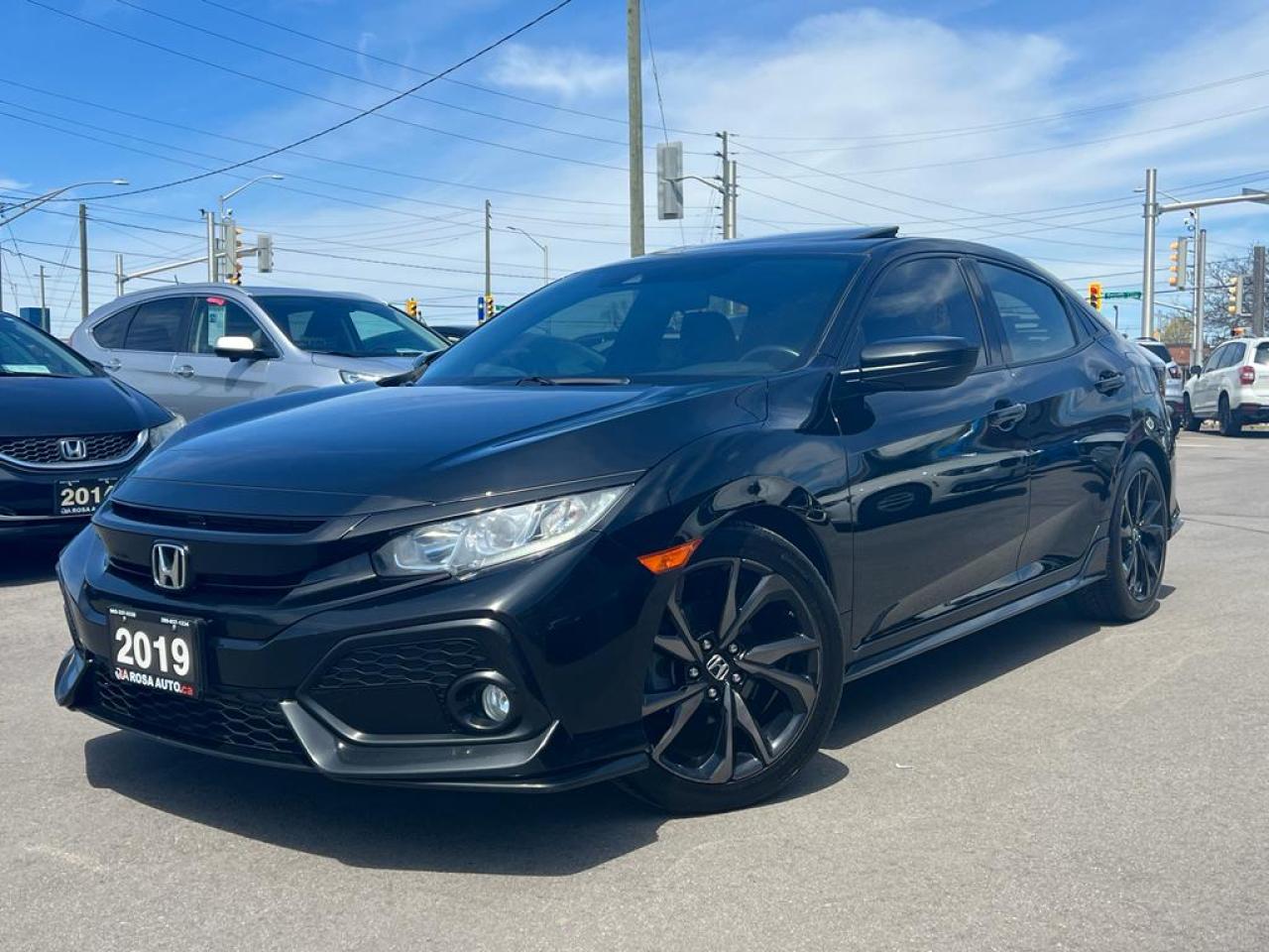 Used 2019 Honda Civic AUTO SPORT HATCHBACK W/ HONDA SENSING SUNROOF for sale in Oakville, ON