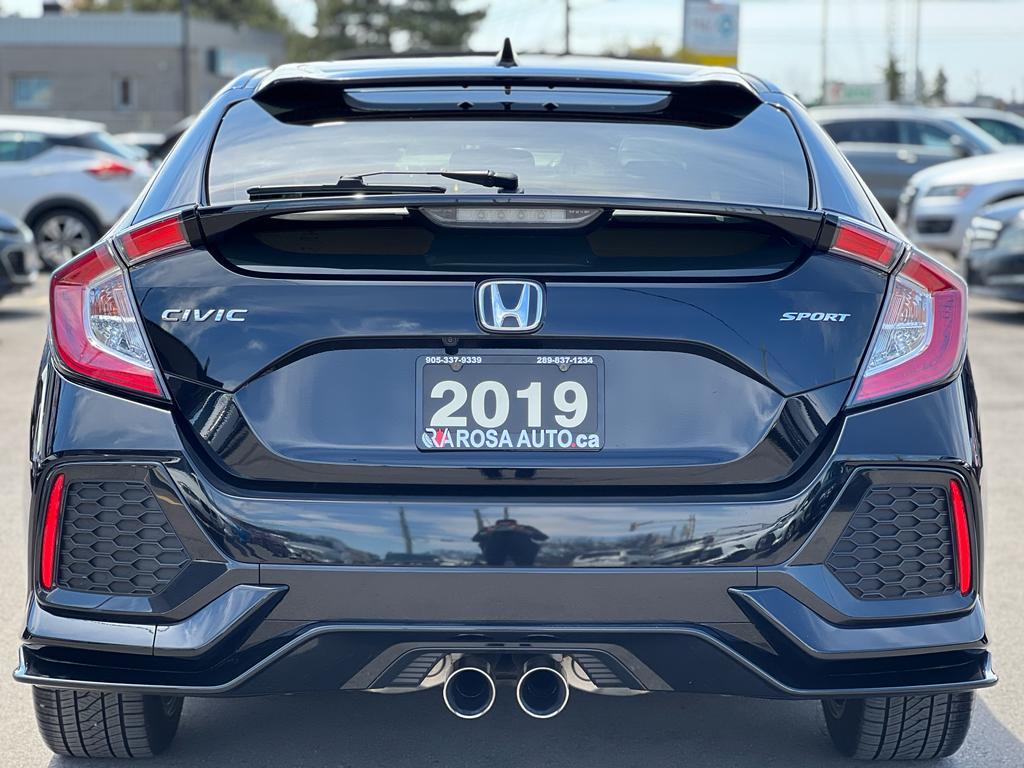 2019 Honda Civic AUTO SPORT HATCHBACK W/ HONDA SENSING SUNROOF - Photo #4