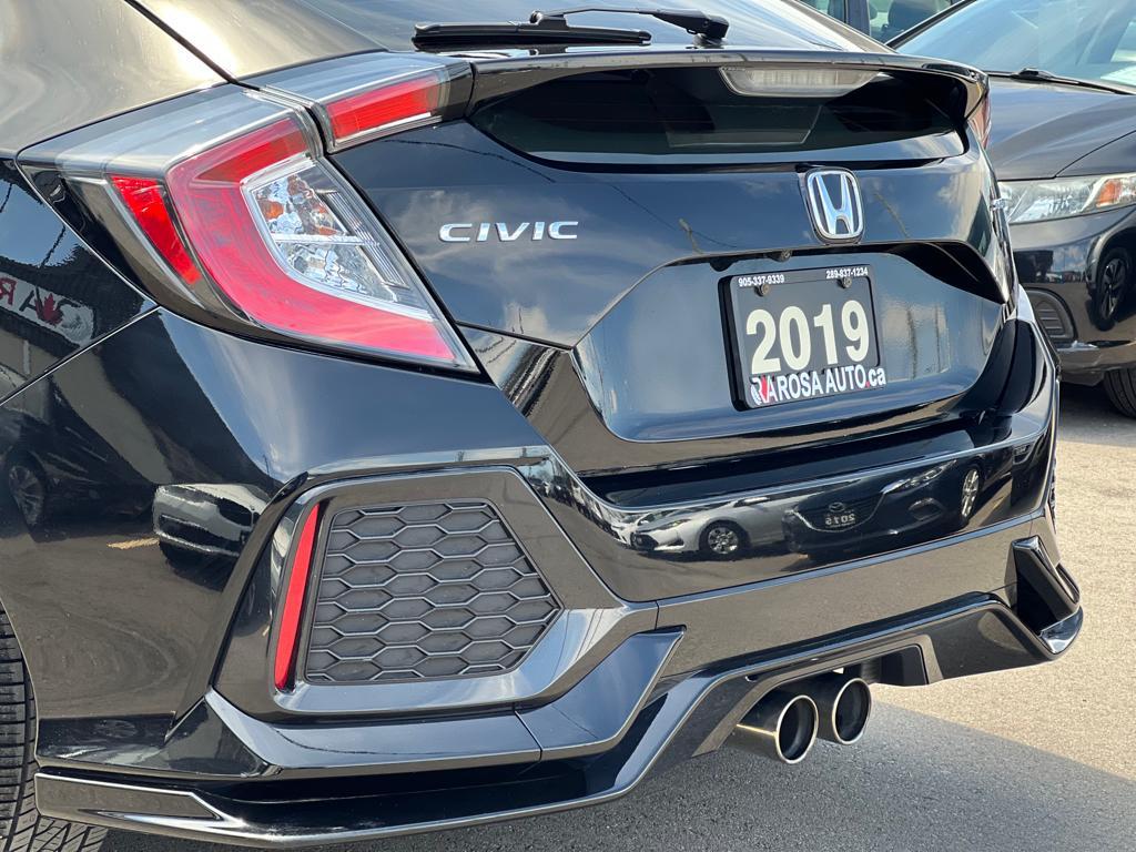 2019 Honda Civic AUTO SPORT HATCHBACK W/ HONDA SENSING SUNROOF - Photo #6