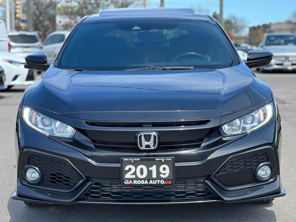 2019 Honda Civic AUTO SPORT HATCHBACK W/ HONDA SENSING SUNROOF - Photo #7