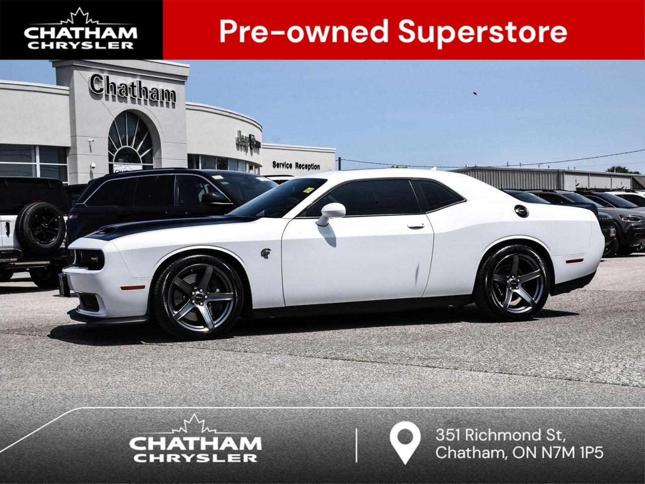 Used 2020 Dodge Challenger SRT Hellcat for sale in Chatham, ON
