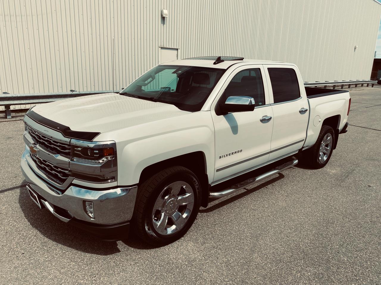 2016 Chevrolet Silverado 1500 LTZ Premium Crew Cab Pearl White