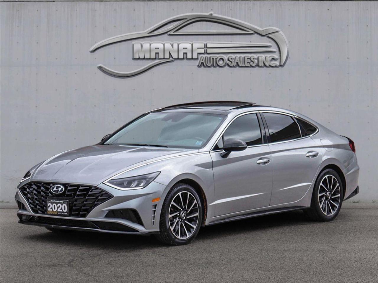 Used 2020 Hyundai Sonata 1.6T Sport Panoramic Roof Remote Starter HTD Seats for sale in Concord, ON