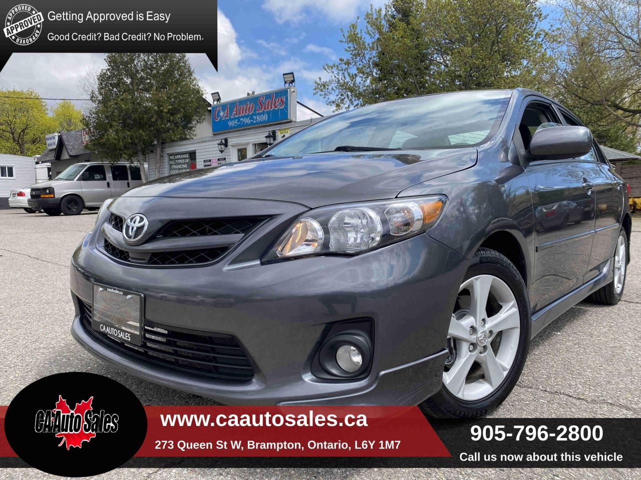 Used 2012 Toyota Corolla 4dr Sdn Man S MODEL for sale in Brampton, ON