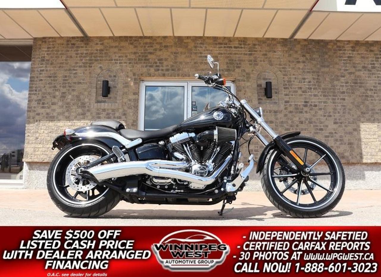 Used 2014 Harley-Davidson FXSB Breakout BIG WHEELS, BIGGER SOUND, BOLD LOOKS & RAW POWER! for sale in Headingley, MB