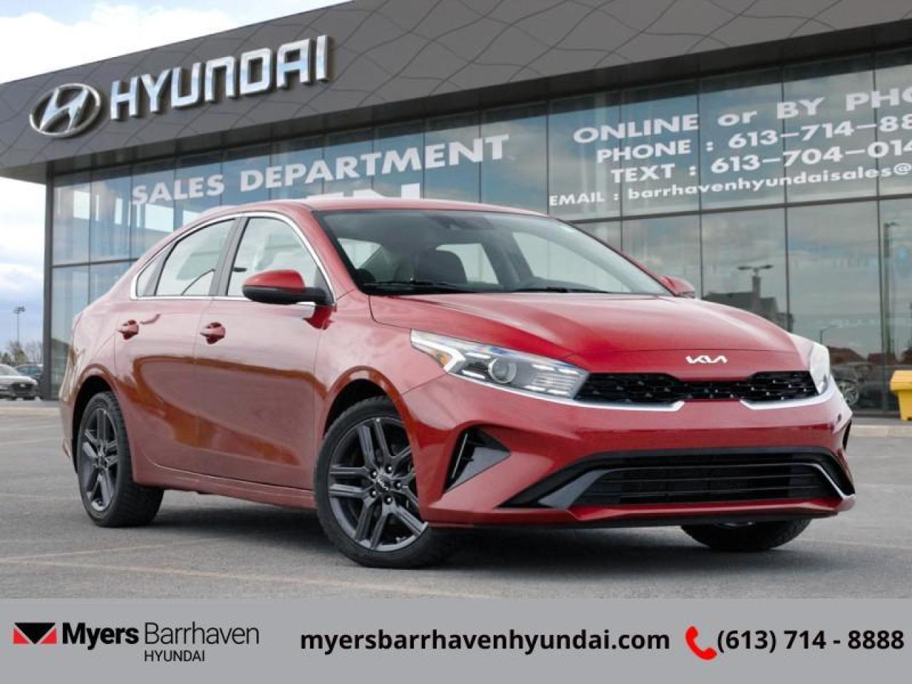 Used 2022 Kia Forte EX  - Android Auto -  Apple CarPlay for sale in Nepean, ON