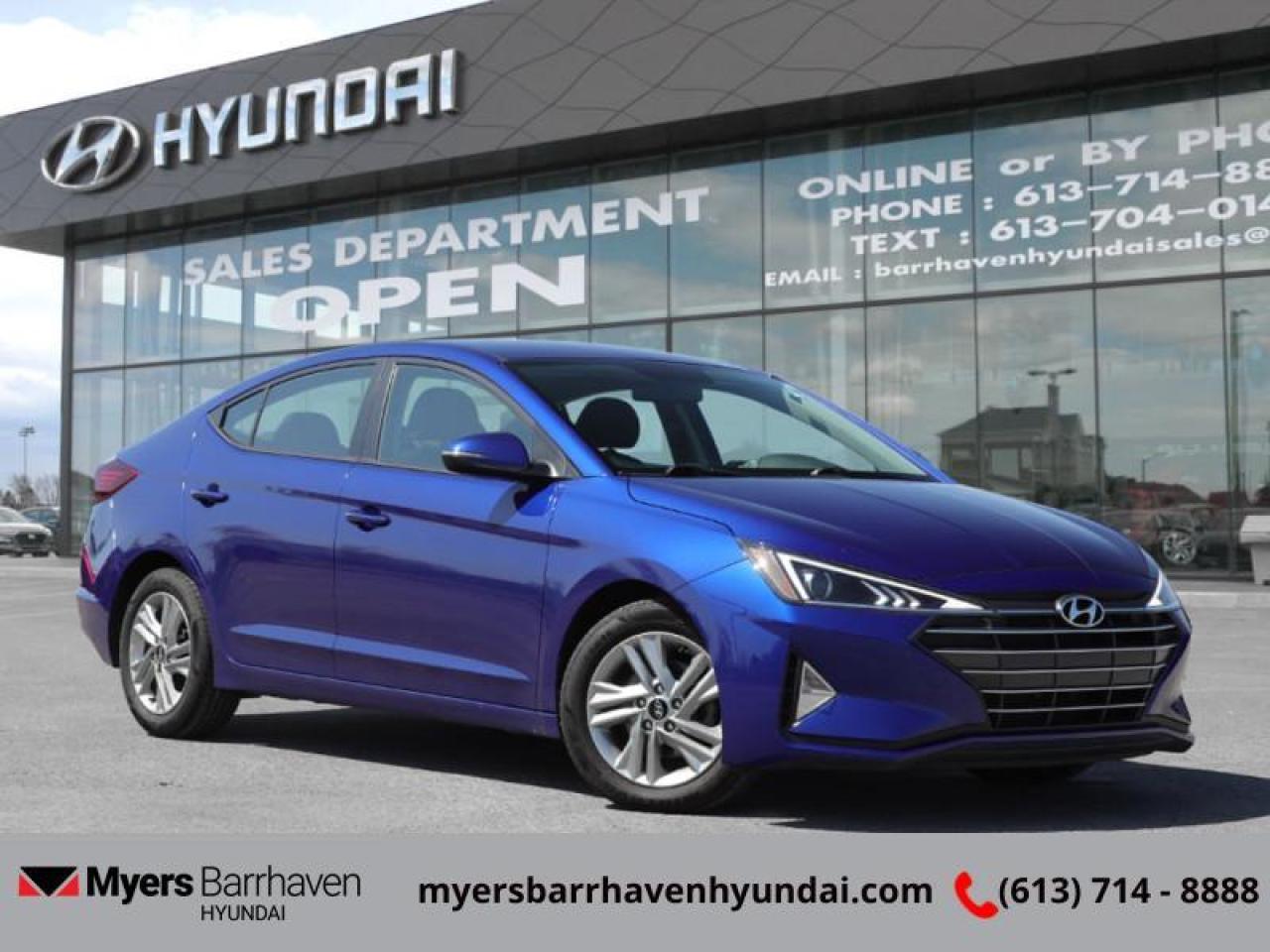 Used 2020 Hyundai Elantra Preferred  -  Heated Seats - $172 B/W for sale in Nepean, ON