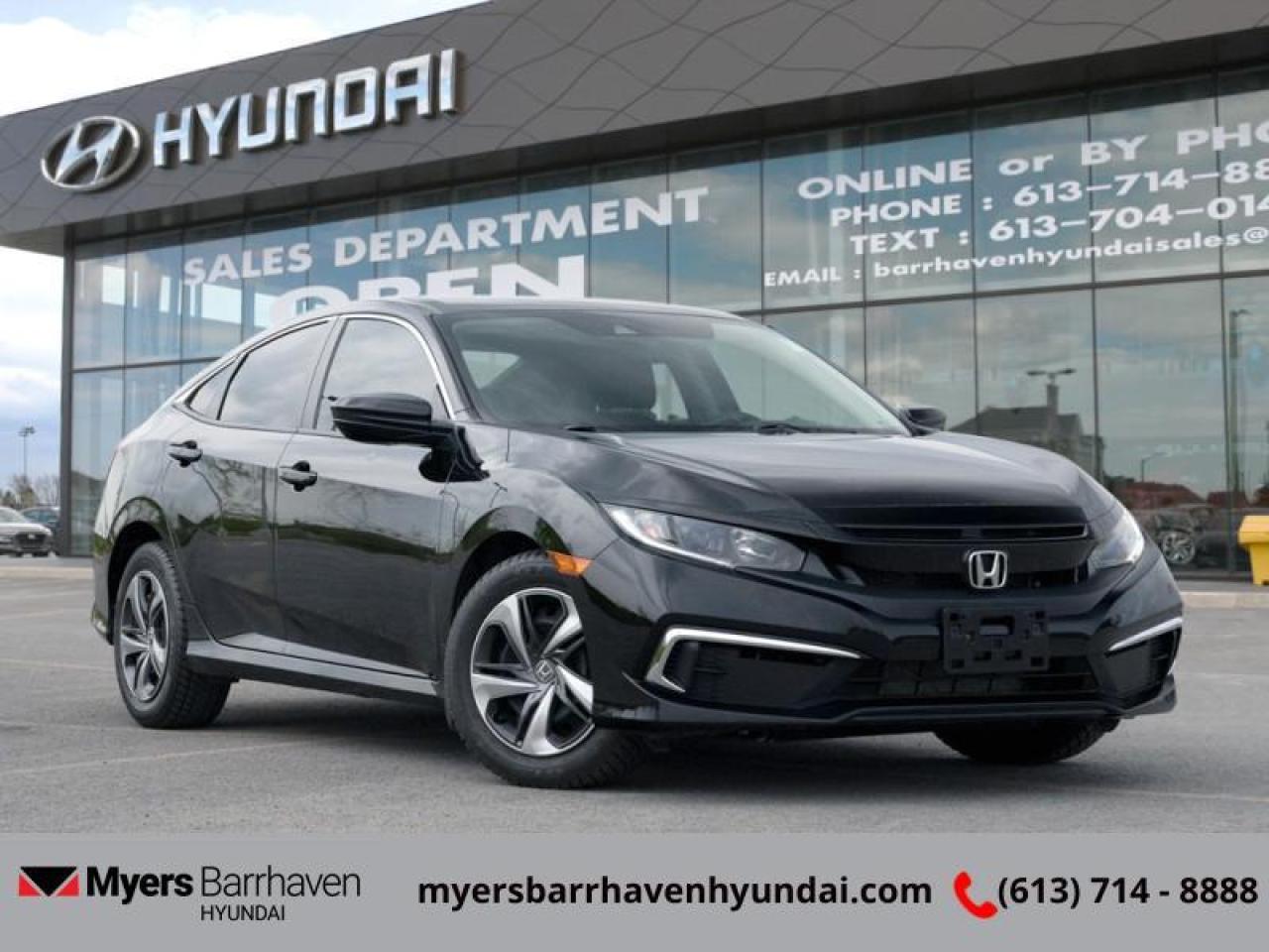 Used 2020 Honda Civic Sedan LX  - Heated Seats -  Apple CarPlay - $183 B/W for sale in Nepean, ON