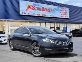 Used 2016 Lincoln MKZ NAV LEATHER SUNROOF LOADED! WE FINANCE ALL CREDIT for sale in London, ON