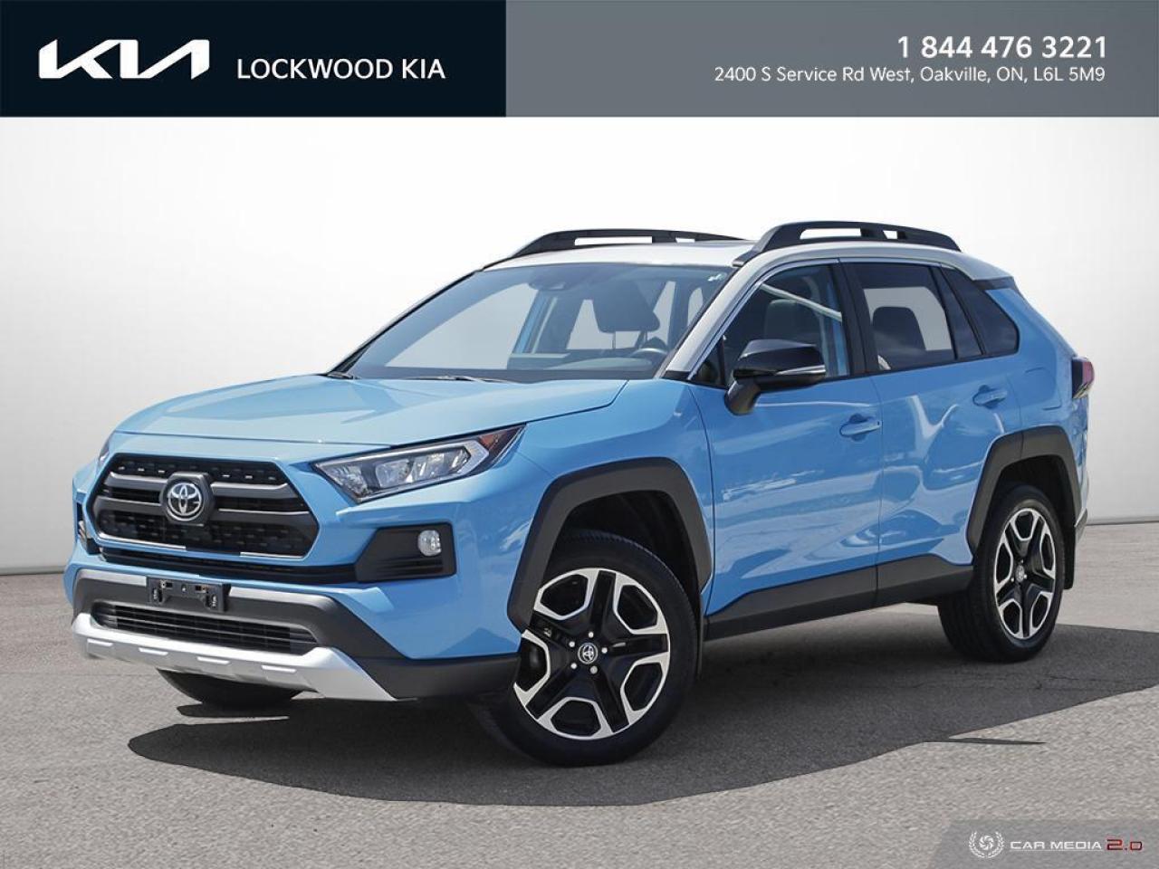 Used 2019 Toyota RAV4 TRAIL | ROOF | LEAHTER | TOW | CLEAN CARFAX | for sale in Oakville, ON