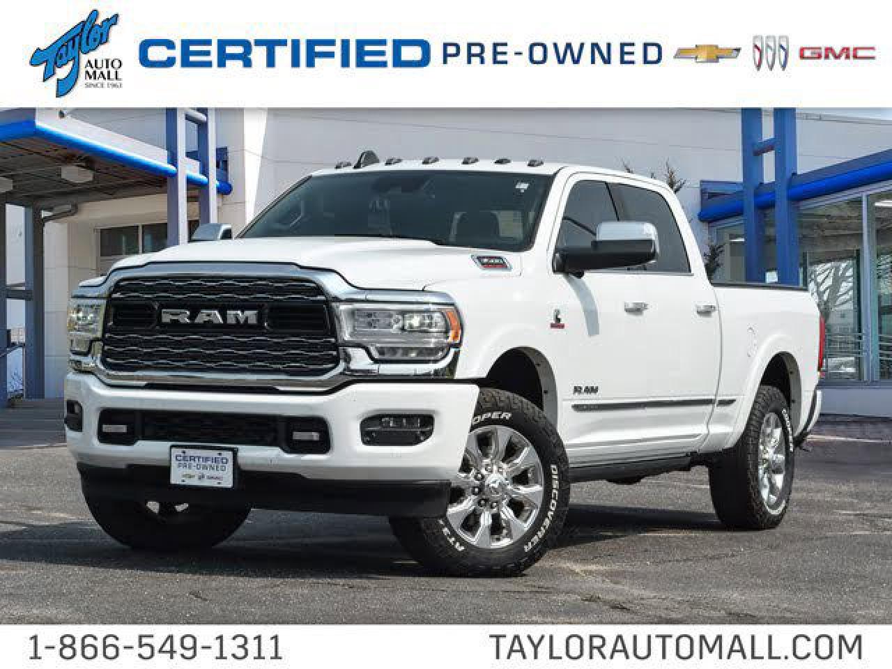 Used 2019 RAM 3500 Limited-  Navigation -  Cooled Seats - $444 B/W for sale in Kingston, ON