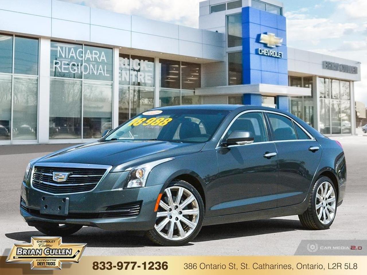 Used 2015 Cadillac ATS Sedan Luxury AWD for sale in St Catharines, ON