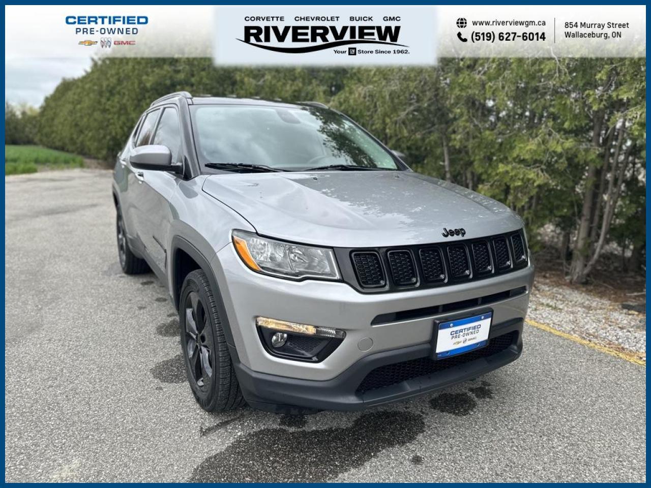 Used 2018 Jeep Compass North ONE OWNER | NAVIGATION | 4WD | REAR VIEW CAMERA for sale in Wallaceburg, ON