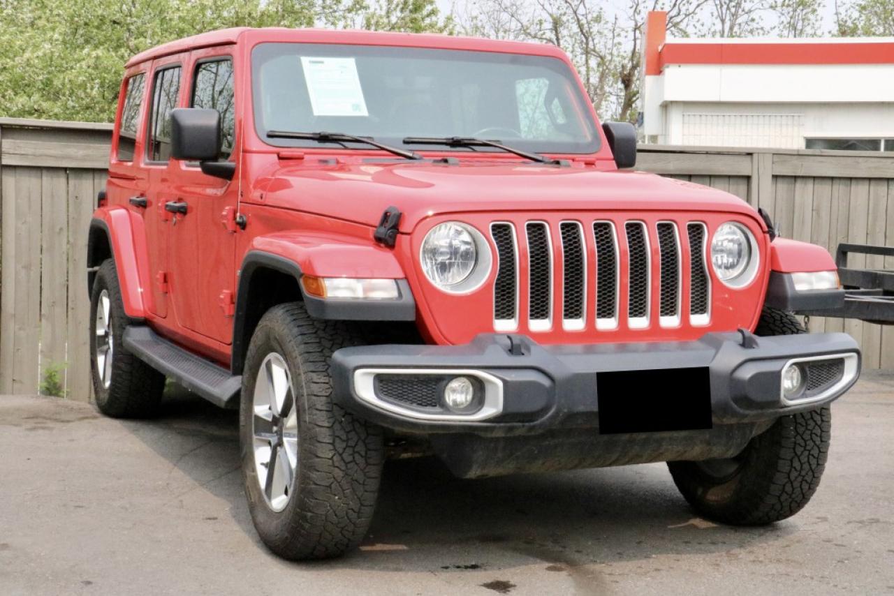 Used 2020 Jeep Wrangler UNLIMITED SAHARA | FWD | HTD LTHR SEATS | BUCAM for sale in Welland, ON