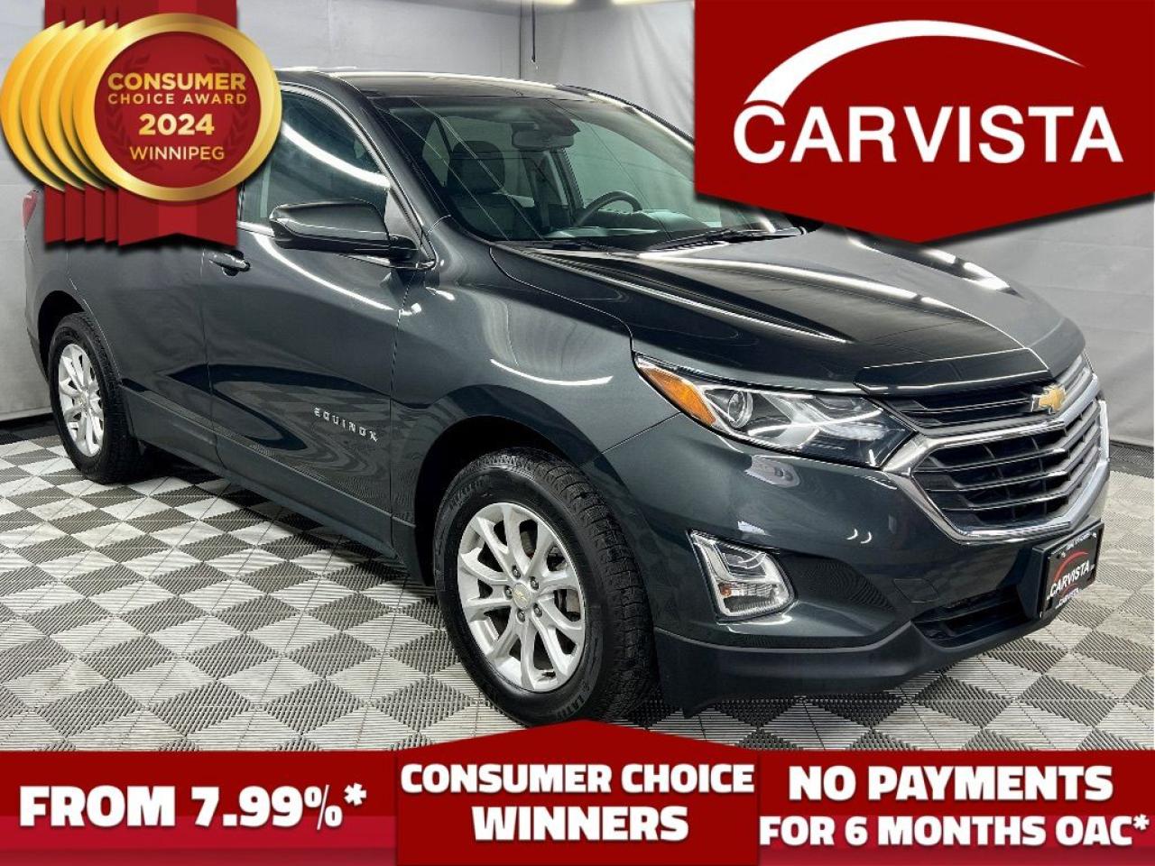 Used 2019 Chevrolet Equinox LT AWD - REMOTE SRART/REVERSE CAMERA - for sale in Winnipeg, MB