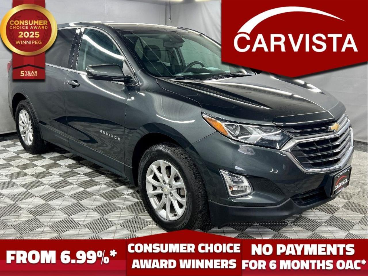 Used 2019 Chevrolet Equinox LT AWD - REMOTE SRART/REVERSE CAMERA - for sale in Winnipeg, MB