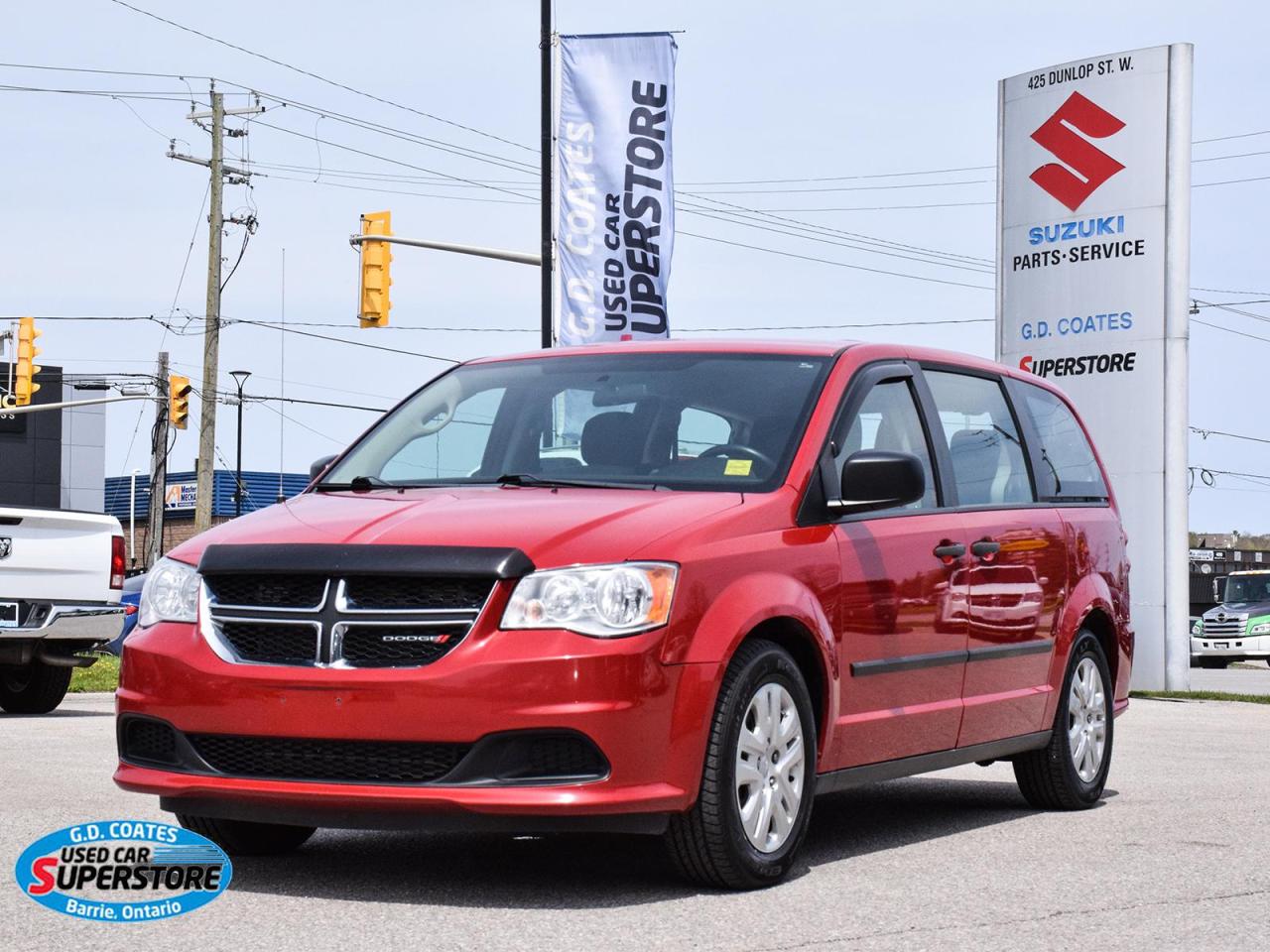 Used 2016 Dodge Grand Caravan SE ~Dual Zone Climate Control ~Rear Stow 'N Go for sale in Barrie, ON