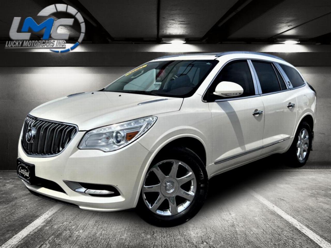 Used 2014 Buick Enclave AWD-7 PASSENGER-DUAL SUNROOF-CAMERA-NAV-CERTIFIED for sale in Toronto, ON