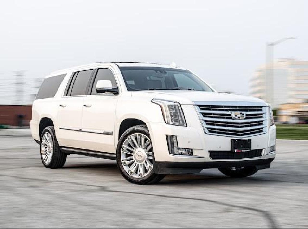 Used 2015 Cadillac Escalade ESV PLATINUM |NAV |ROOF |ACC|DVD|B.SPOT|LOADED|CLEANCARFAX for sale in North York, ON