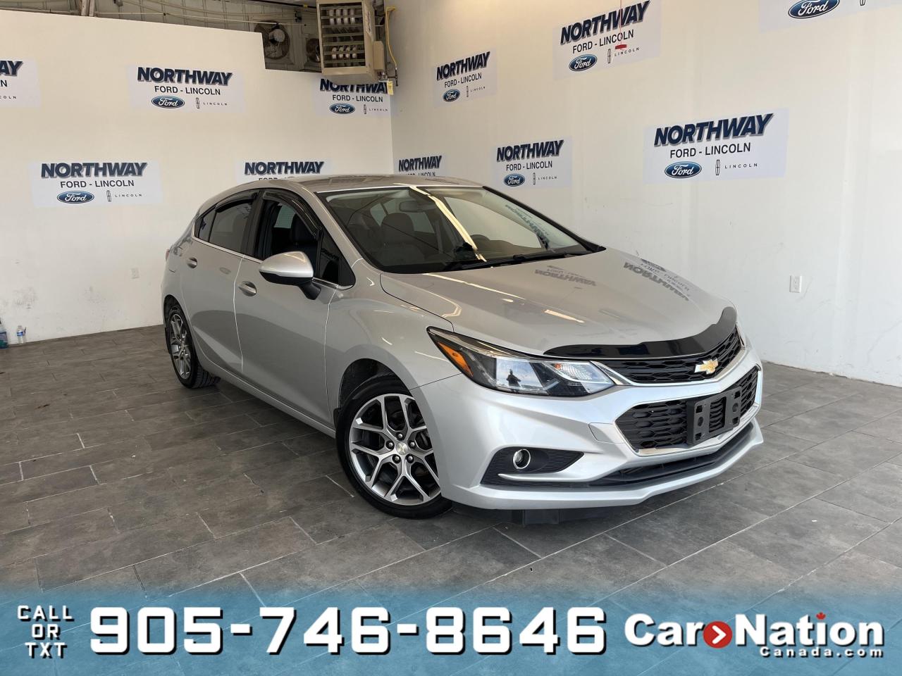 Used 2017 Chevrolet Cruze LT TURBO | HATCHBACK | TOUCHSCREEN | OPEN SUNDAYS for sale in Brantford, ON