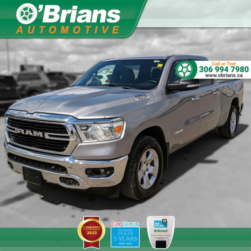 Used 2019 RAM 1500 Big Horn - Accident Free w/4x4, Command Start, Nav for sale in Saskatoon, SK