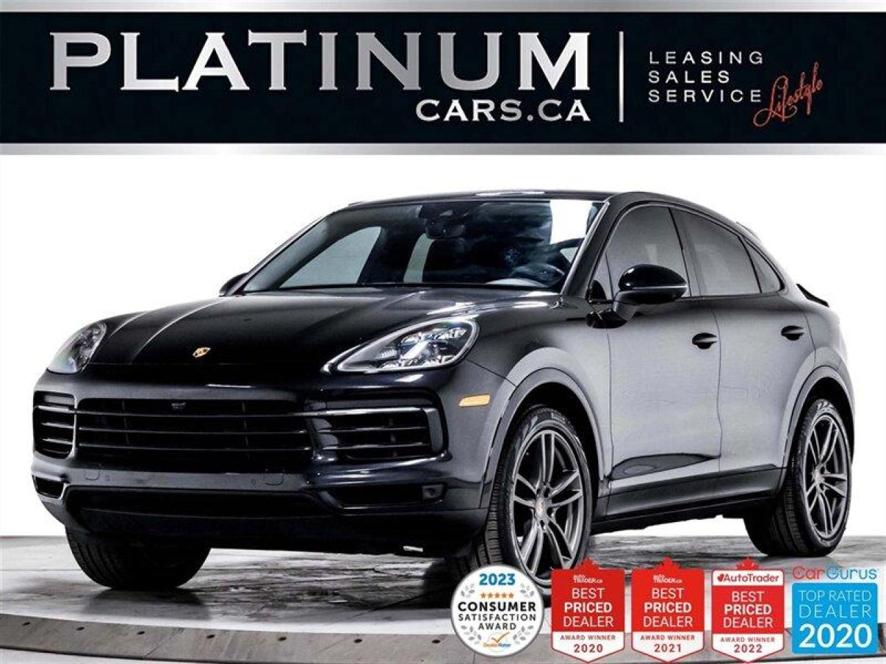 Used 2020 Porsche Cayenne Coupe, AWD, PREMIUM PLUS PKG, NAV, CAM, BOSE, LED for sale in Toronto, ON