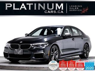 Used 2019 BMW 5 Series M550i xDrive, M SPORT, 456HP, V8, AWD, HUD for sale in Toronto, ON