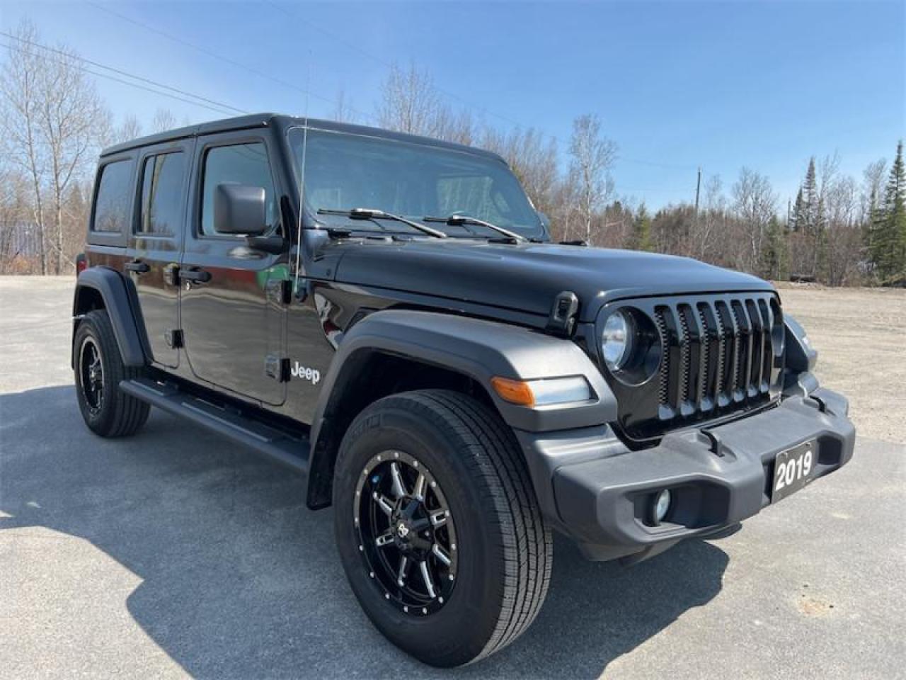 Used 2019 Jeep Wrangler Unlimited Sport   - Low Mileage for sale in Timmins, ON